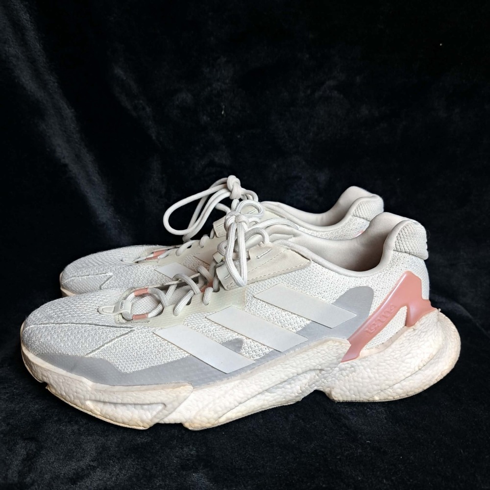 Adidas S23672 Women Running Shoes White Tint / Ambient Blush Size 10